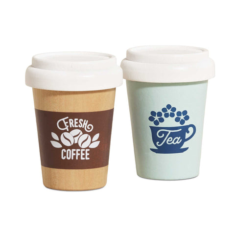 Le Toy Van - Tea & Coffee Re-Useable Eco Cups - 2 Piece (FSC 100%)