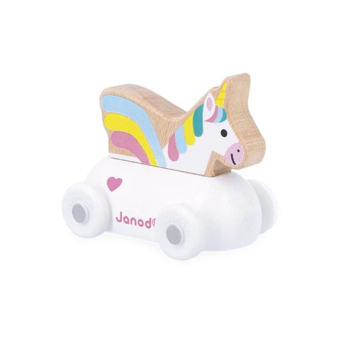 Janod - Enchanted Kingdom Wooden Unicorn Carriage